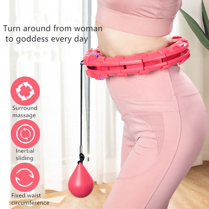 Adjustable Smart Hula Hoop – Weighted Fitness Ring