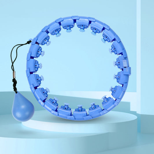 Adjustable Smart Hula Hoop – Weighted Fitness Ring